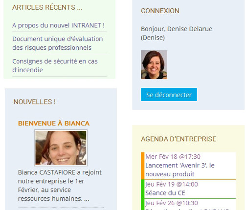 open source logiciel Intranet News e-learning