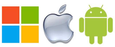 microsoft apple android